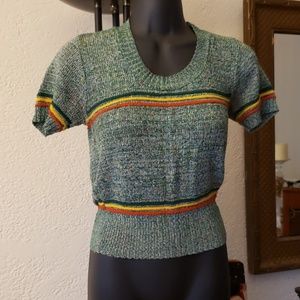 Short Sleeve Lightweight Sweater
